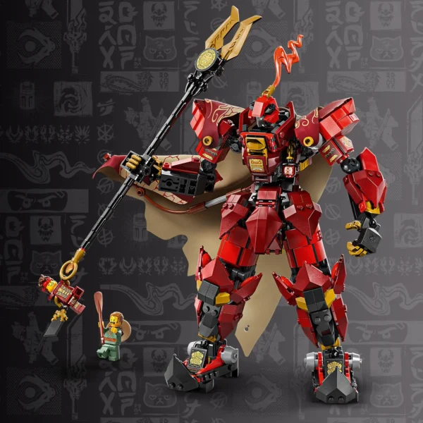 LEGO® NINJAGO® - Robotul cavaler al focului 71846, 996 piese - imagine 8