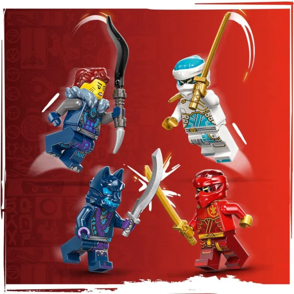 LEGO® Ninjago® - Robotul stihie de foc al lui Kai 71808, 322 piese - imagine 8