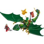LEGO® Ninjago™ - Dragonul Padure Verde al lui Lloyd 71829, 128 piese - imagine 4