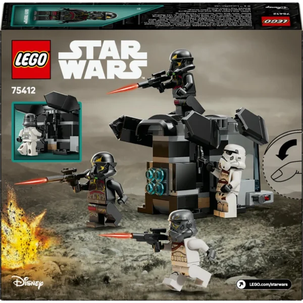 LEGO® Star Wars™ - Pachet de lupta Soldati ai mortii si soldati ai noptii 75412, 119 piese - imagine 3