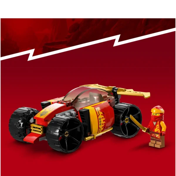 LEGO® Ninjago™ - Masina de curse EVO ninja a lui Kai 71780, 94 piese - imagine 8