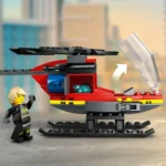LEGO® City - Elicopter de pompieri 60411, 85 piese - imagine 8