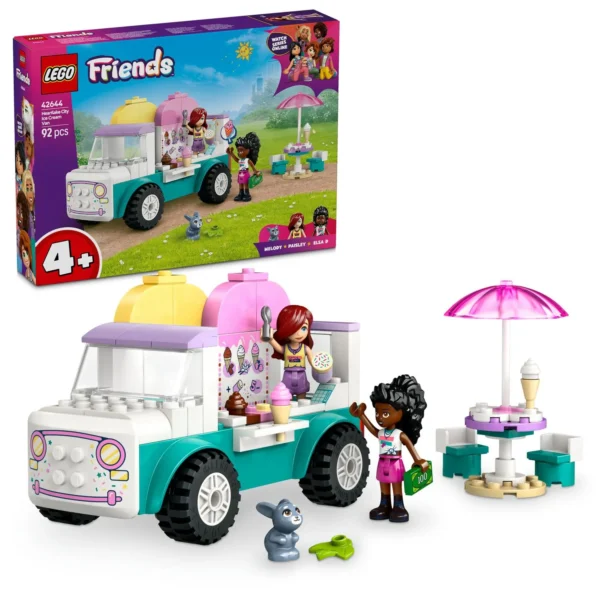 LEGO® Friends - Furgoneta de inghetata in orasul Heartlake 42644, 92 piese - imagine 1