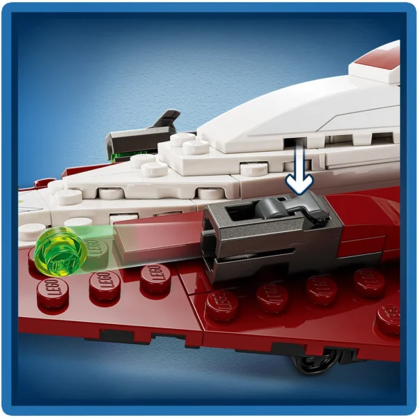 LEGO® Star Wars™ - Jedi Starfighter™-ul lui Obi-Wan Kenobi™ 75333, 282 piese - imagine 9