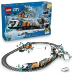 LEGO® City - Trenul expres al exploratorilor spre Polul Arctic 60470, 1517 piese