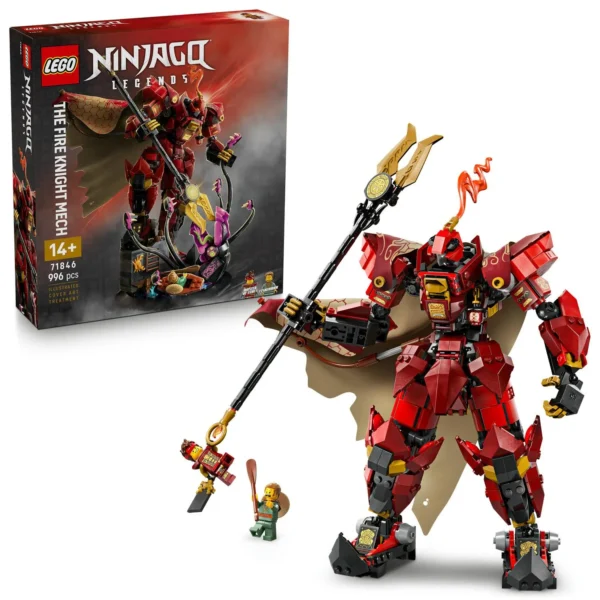 LEGO® NINJAGO® - Robotul cavaler al focului 71846, 996 piese - imagine 1
