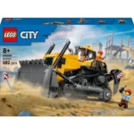 LEGO® City - Buldozer galben 60466, 682 piese - imagine 2
