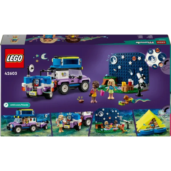 LEGO® Friends - Vehicul de camping pentru observarea stelelor 42603, 364 piese - imagine 3