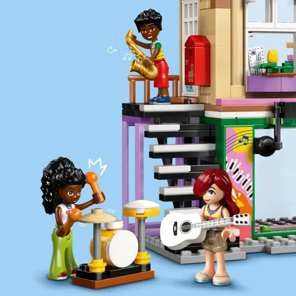 LEGO® Friends - Magazin de muzica si apartament 42653, 483 piese - imagine 7