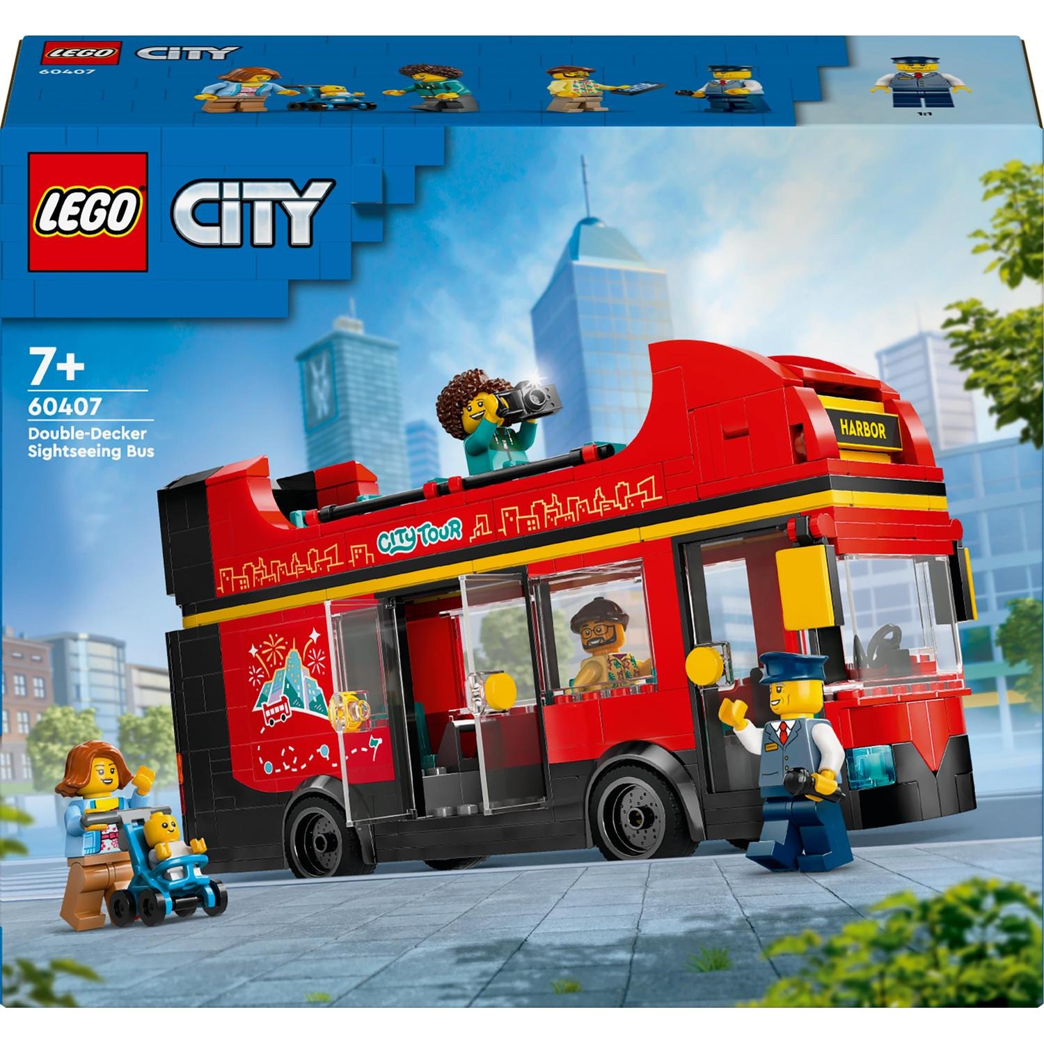 res_655fd95efe75f6a8555463883b429e8b LEGO® City - Autobuz turistic rosu cu etaj 60407, 384 piese - imagine 2