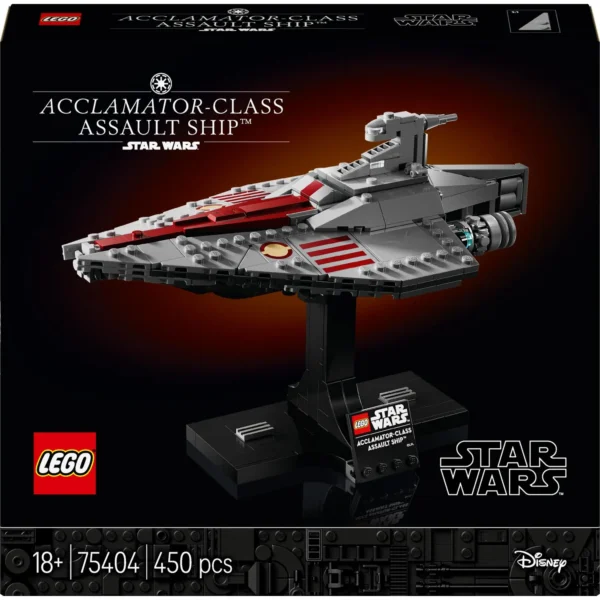 LEGO® Star Wars TM - Nava de asalt din clasa Acclamator 75404, 450 piese - imagine 2