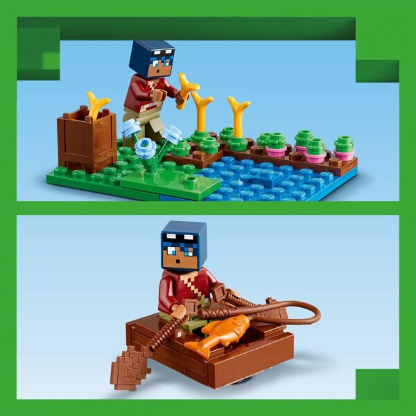 LEGO® Minecraft® - Casa-broasca 21256, 400 piese - imagine 7