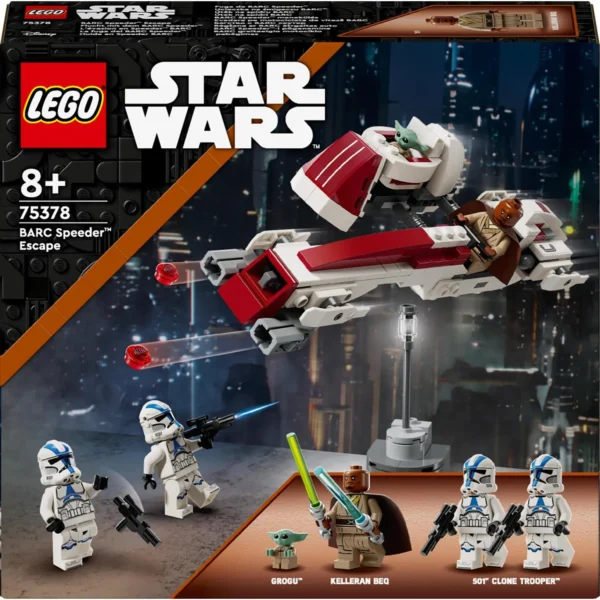 LEGO® Star Wars™ - Evadare pe motocicleta de viteza BARC 75378, 221 piese - imagine 2