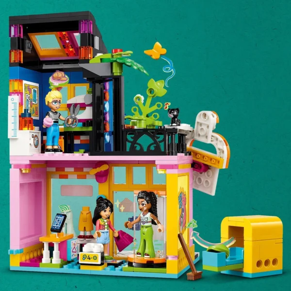 LEGO® Friends - Magazin de moda vintage 42614, 409 piese - imagine 6