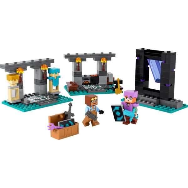 LEGO® Minecraft® - Armuraria 21252, 203 piese - imagine 4