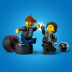LEGO® City - Masina de curse si camion transportator de masini 60406, 328 piese - imagine 7