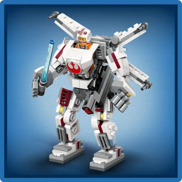 LEGO® Star Wars™ - Robotul X-Wing™ al lui Luke Skywalker™ 75390, 195 piese - imagine 8