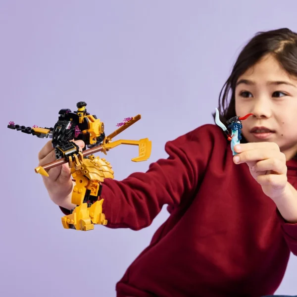 LEGO® NINJAGO® - Robotul de lupta Spinjitzu al lui Arin 71839, 213 piese - imagine 5