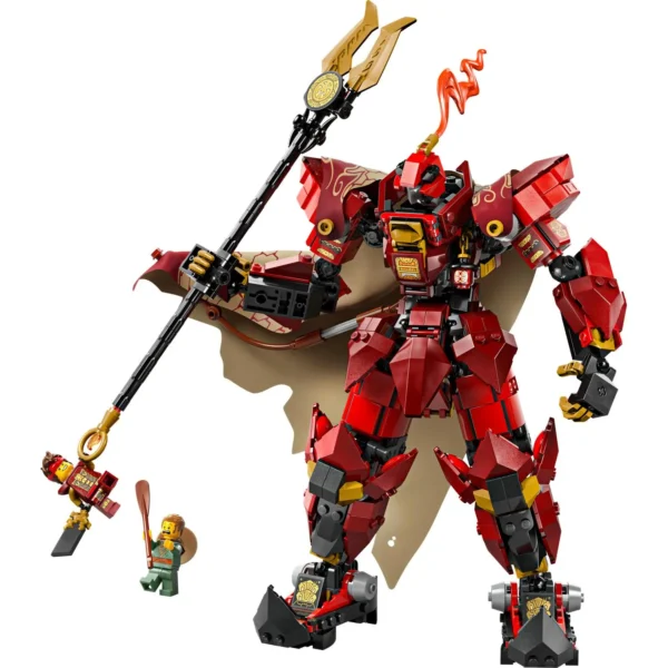 LEGO® NINJAGO® - Robotul cavaler al focului 71846, 996 piese - imagine 4