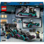 LEGO® City - Masina de curse si camion transportator de masini 60406, 328 piese - imagine 3
