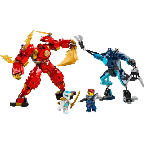 LEGO® Ninjago® - Robotul stihie de foc al lui Kai 71808, 322 piese - imagine 4