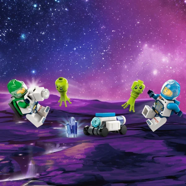 LEGO® City - Rover de explorare spatiala si viata extraterestra 60431, 311 piese - imagine 8