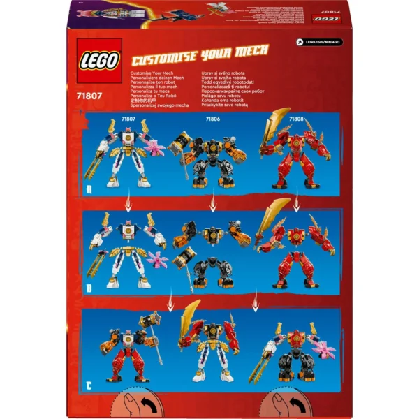 LEGO® Ninjago® - Robotul stihie tehnologic al Sorei 71807, 209 piese - imagine 3