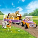 LEGO® Friends - Remorca cu cal si ponei 42634, 105 piese - imagine 6