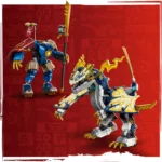 LEGO® NINJAGO® - Robotul calaret de dragon al lui Rogue 71843, 584 piese - imagine 8