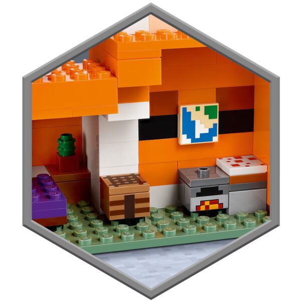 LEGO® Minecraft™ - Vizuina vulpilor 21178, 193 piese - imagine 8