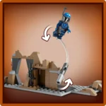 LEGO® Star Wars™ - Pachet de lupta Ambuscada pe Mandalore™ 75373, 109 piese - imagine 7