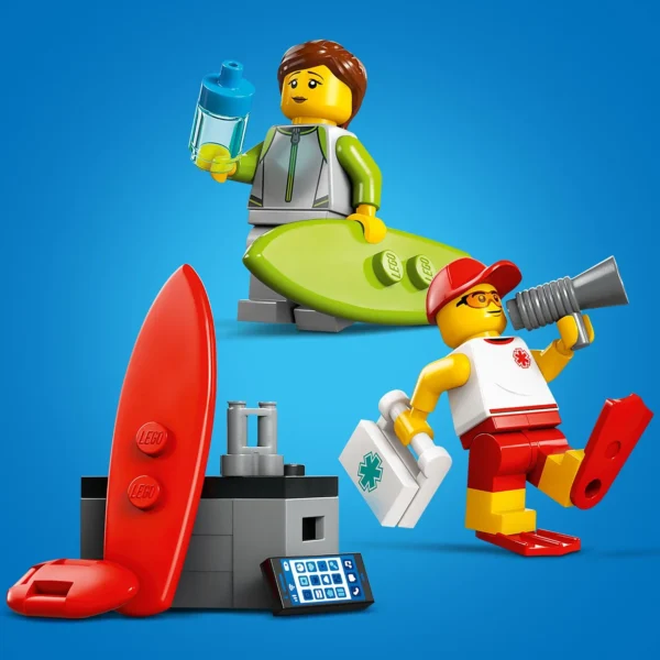 LEGO® City - Masina de interventie a salvamarilor 60453, 214 piese - imagine 8