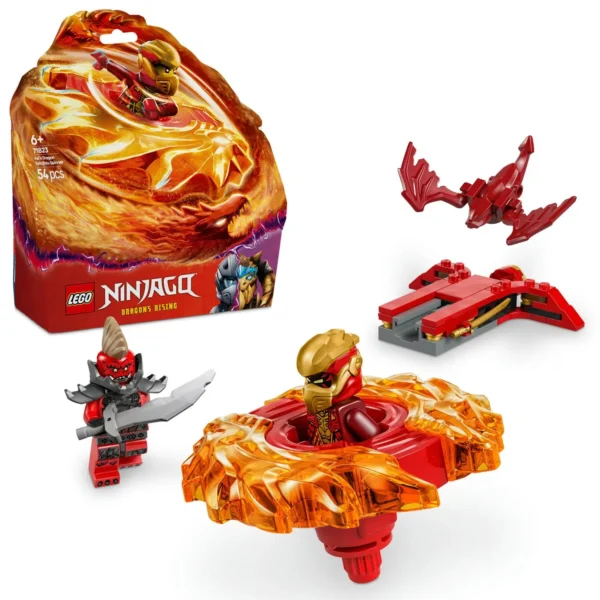 LEGO® Ninjago - Dragonul Spinjitzu rotitor al lui Kai 71823, 54 piese - imagine 1