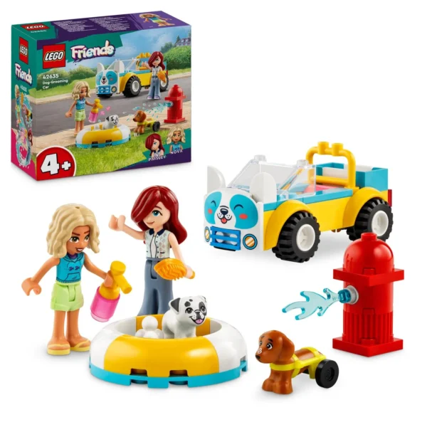 LEGO® Friends - Masina pentru toaletarea cainilor 42635, 60 piese - imagine 1