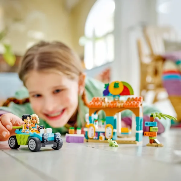 LEGO® Friends - Chiosc de smoothie-uri pe plaja 42625, 213 piese - imagine 5
