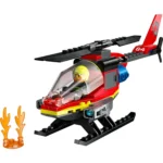 LEGO® City - Elicopter de pompieri 60411, 85 piese - imagine 4