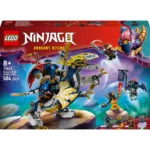 LEGO® NINJAGO® - Robotul calaret de dragon al lui Rogue 71843, 584 piese - imagine 2