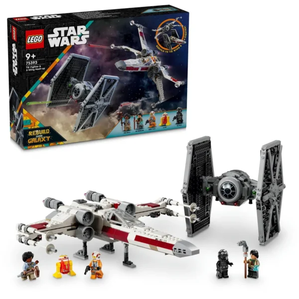 LEGO® Star Wars TM - Hibrid TIE Fighter si X-Wing 75393, 1058 piese - imagine 1