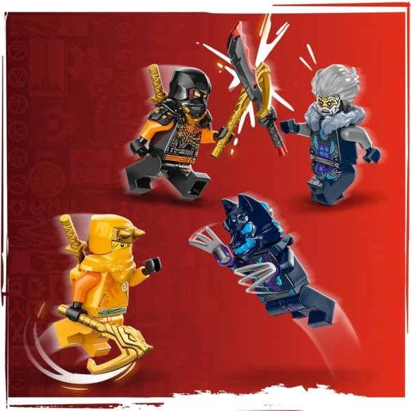 LEGO® NINJAGO® - Vehiculul de teren ninja al lui Arin 71811, 267 piese - imagine 9