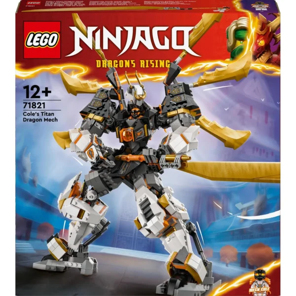 LEGO® Ninjago® - Robotul-dragon de titan al lui Cole 71821, 1055 piese - imagine 2