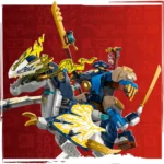 LEGO® NINJAGO® - Robotul calaret de dragon al lui Rogue 71843, 584 piese - imagine 7