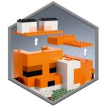 LEGO® Minecraft™ - Vizuina vulpilor 21178, 193 piese - imagine 7