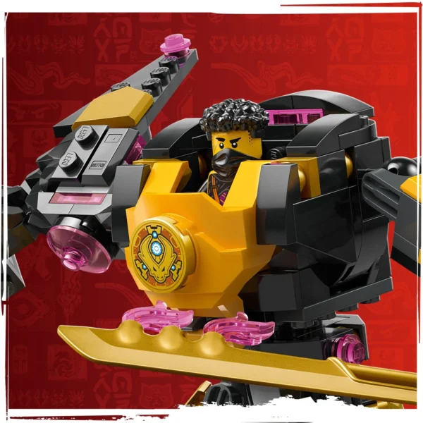 LEGO® NINJAGO® - Robotul de lupta Spinjitzu al lui Arin 71839, 213 piese - imagine 7