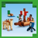 LEGO® Minecraft® - Calatorie pe corabia de pirati 21259, 166 piese - imagine 6
