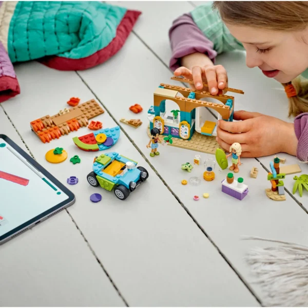 LEGO® Friends - Chiosc de smoothie-uri pe plaja 42625, 213 piese - imagine 6