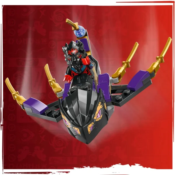 LEGO® Ninjago™ - Superavionul cu reactie al lui Ras si Arin 71833, 510 piese - imagine 8