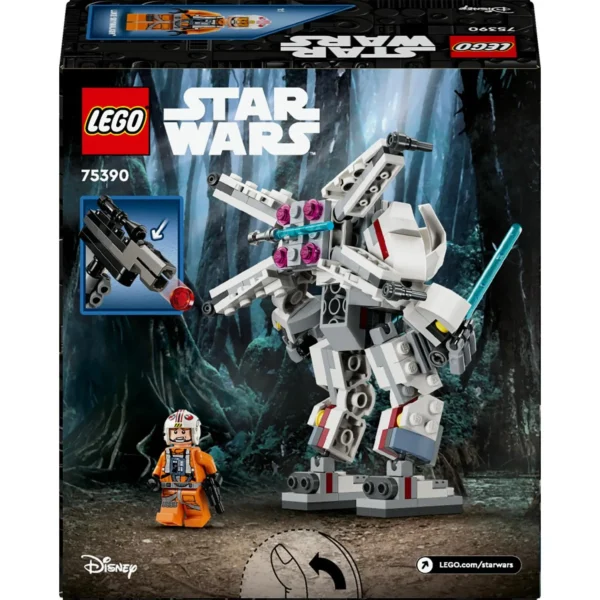 LEGO® Star Wars™ - Robotul X-Wing™ al lui Luke Skywalker™ 75390, 195 piese - imagine 3
