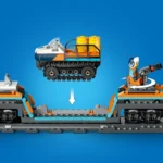 LEGO® City - Trenul expres al exploratorilor spre Polul Arctic 60470, 1517 piese - imagine 9