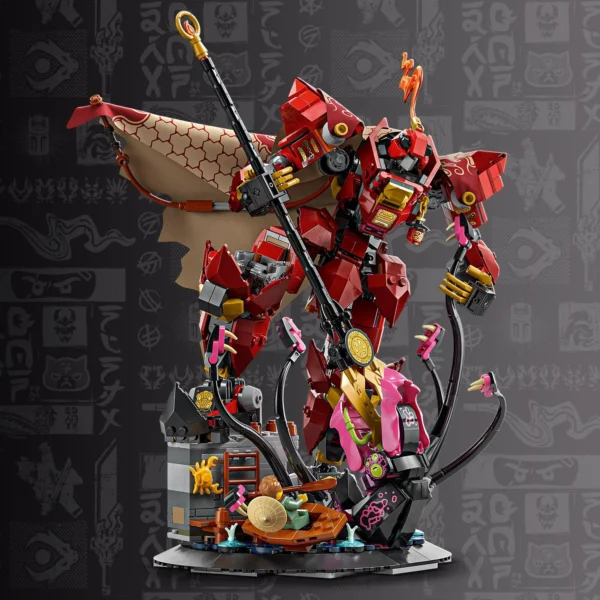 LEGO® NINJAGO® - Robotul cavaler al focului 71846, 996 piese - imagine 9