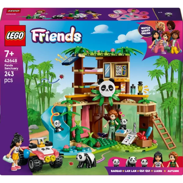 LEGO® Friends - Ingrijirea animalelor de la refugiul pentru panda 42648, 243 piese - imagine 2